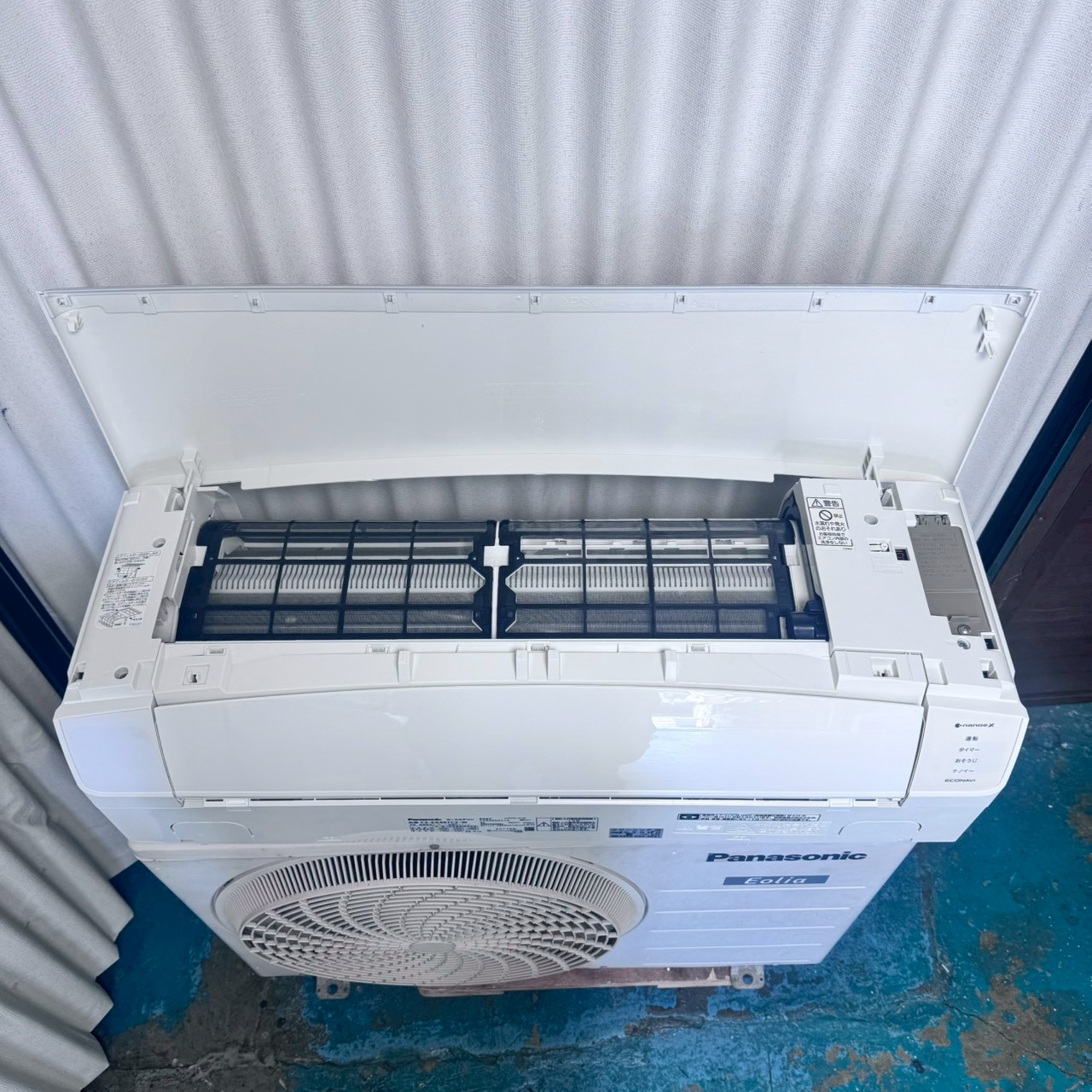 中古エアコン】K07197 パナソニック 2017年製 CS-EX407C2 主に14畳用